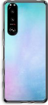 Case Company® - Sony Xperia 5 III hoesje - Mist pastel - Soft Cover Telefoonhoesje - Bescherming aan alle Kanten en Schermrand