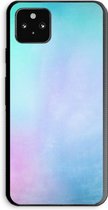 Case Company® - Google Pixel 5a 5G hoesje - Mist pastel - Soft Cover Telefoonhoesje - Bescherming aan alle Kanten en Schermrand