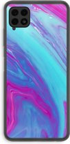 Case Company® - Samsung Galaxy A22 4G hoesje - Zweverige regenboog - Soft Cover Telefoonhoesje - Bescherming aan alle Kanten en Schermrand