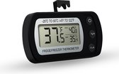 Koelkast Thermometer – Digitaal – LCD Display – Elektronisch – Temperatuurmeter – Koelkast -  Vriezer – Temperatuur – Thermometer - ABS