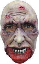 gezichtsmasker Zombie 5 latex rood onze-size