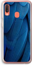 Case Company® - Samsung Galaxy A20e hoesje - Pauw - Soft Cover Telefoonhoesje - Bescherming aan alle Kanten en Schermrand