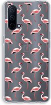 Case Company® - OnePlus Nord CE 5G hoesje - Flamingo - Soft Cover Telefoonhoesje - Bescherming aan alle Kanten en Schermrand