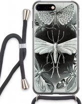 Case Company® - iPhone 7 PLUS hoesje met Koord - Haeckel Tineida - Telefoonhoesje met Zwart Koord - Extra Bescherming aan alle Kanten en Over de Schermrand