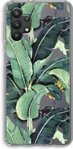 Case Company® - Samsung Galaxy A32 5G hoesje - Bananenbladeren - Soft Cover Telefoonhoesje - Bescherming aan alle Kanten en Schermrand