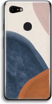 Case Company® - Google Pixel 3 hoesje - Geo #1 - Soft Cover Telefoonhoesje - Bescherming aan alle Kanten en Schermrand