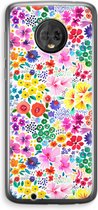 Case Company® - Motorola Moto G6 hoesje - Little Flowers - Soft Cover Telefoonhoesje - Bescherming aan alle Kanten en Schermrand