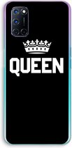 Case Company® - Oppo A52 hoesje - Queen zwart - Soft Cover Telefoonhoesje - Bescherming aan alle Kanten en Schermrand