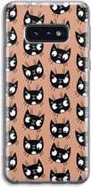 Case Company® - Samsung Galaxy S10e hoesje - Kat - Soft Cover Telefoonhoesje - Bescherming aan alle Kanten en Schermrand