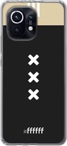 6F hoesje - geschikt voor Xiaomi Mi 11 -  Transparant TPU Case - AFC Ajax Uitshirt 2018-2019 #ffffff