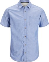 Jack & Jones Overhemd Rabel Ensign Blue (Maat: 4XL)