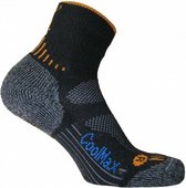 Multisport Kid sportsokken mt 31-33 zwart/oranje
