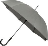 paraplu automatisch 101 cm polyester grijs