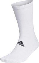 golfsokken heren polyester/katoen wit maat 48-51