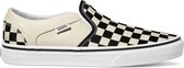 VANS WM Asher (ChckrBrd)Black/White -Maat 37