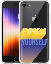iPhone SE 2022 Hoesje Express Yourself - Designed by Cazy