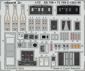 1:72 Eduard SS759 Accessoires for C-130J-30 - Zvezda Photo-etch