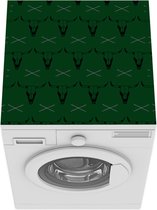 Wasmachine beschermer - Wasmachine mat - Roze - Bohemian - Design - 60x60 cm - Droger beschermer
