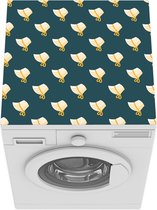 Wasmachine beschermer mat - Design - Muts - Cowboy - Breedte 60 cm x hoogte 60 cm