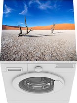 Wasmachine beschermer mat - Oude bomen in de woestijn - Breedte 60 cm x hoogte 60 cm