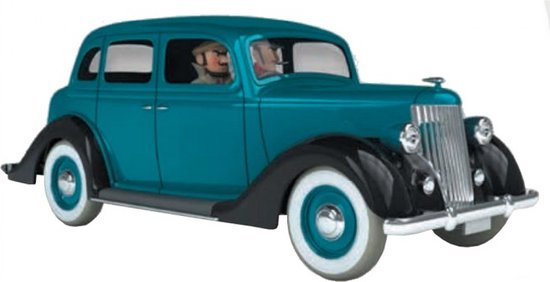 Moulinsart 1:24 - 1:43 - Voiture Miniature  2  - La Morris Six Des Partisan E Le Sceptre D Ottokar Tintin