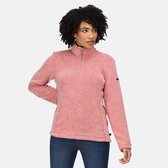 De Regatta Taryn fleece - outdoortrui - dames - halve rits - lichtgewicht - Bleekroze