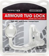 Armour Tug Lock - Medium Plug - Transparent - Cock Rings transparent