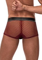 Mini Cock Ring Short - Burgundy - S - Maat L - Lingerie For Him