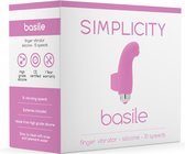 BASILE Finger vibrator - Pink - Bullets & Mini Vibrators pink