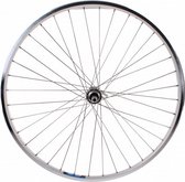 achterwiel Zac 19 28 inch freewheel vast 36G zilver