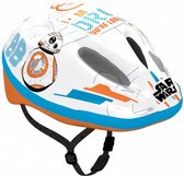 fietshelm BB8 junior wit maat 52/56 cm