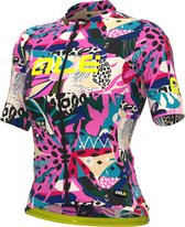 Ale Dames Fietsshirt Korte Mouwen PRR Kenya - Geel - M - Valt klein