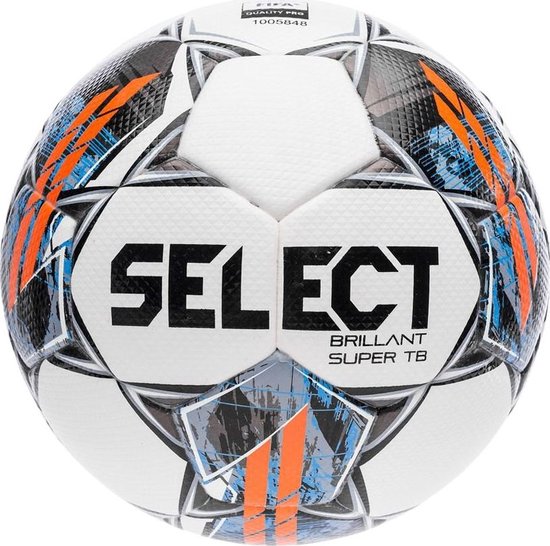 Select Ballon Football Brillant Super Brillant Super Wht-blk Blanc