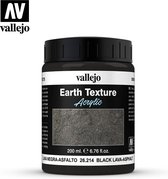 Vallejo val2614 - Black Lava - 200ml
