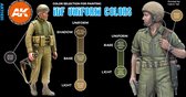 IDF Uniform Colors Set - AK-Interactive - AK-11631