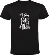 My mom is a gift from Allah | Heren T-shirt | Zwart | Mijn moeder is een geschenk van Allah | Moederdag