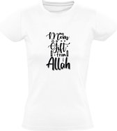 My mom is a gift from Allah | Dames T-shirt | Wit | Mijn moeder is een geschenk van Allah | Moederdag