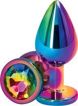 NS Novelties - Rear Assets Mulitcolor M - Anal Toys Buttplugs Meerkleurig