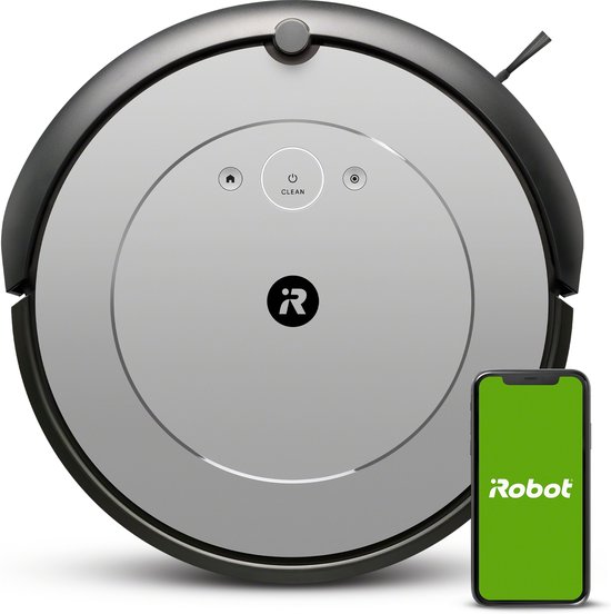 iRobot® Roomba® i1 Robotstofzuiger -Systematisch schoonmaken - Bediening  via app en... | bol
