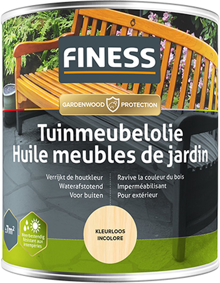 Finess Tuinmeubelolie - Bescherming - 2,5L