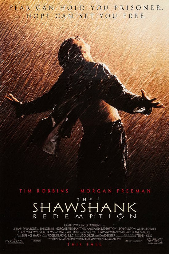 Poster - The Shawshank Redemption, Iconische foto, Premium print