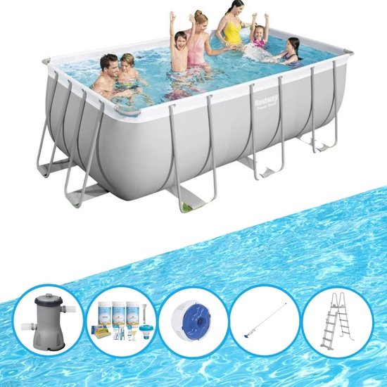 Zwembad Power Steel Zwembadset 412x201x122 cm
