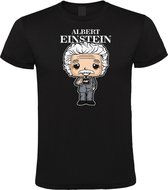 Klere-Zooi - Albert Einstein - Heren T-Shirt - L