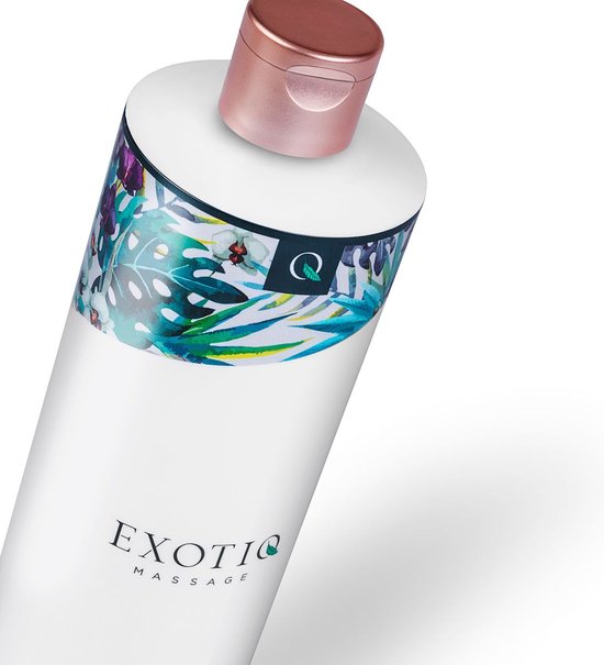 Exotiq Body to Body Oil – Massage Olie voor een Ontspannende Massage – Langdurige Werking en Extra Zacht - 500 ml - Exotiq