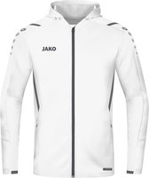 JAKO Jas Met Capuchon Challenge Kind Wit-Antra Light Maat 140