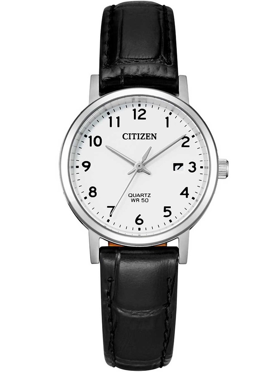 Citizen Horloge - Citizen dames horloge - Zilver - diameter 28 mm - roestvrij staal
