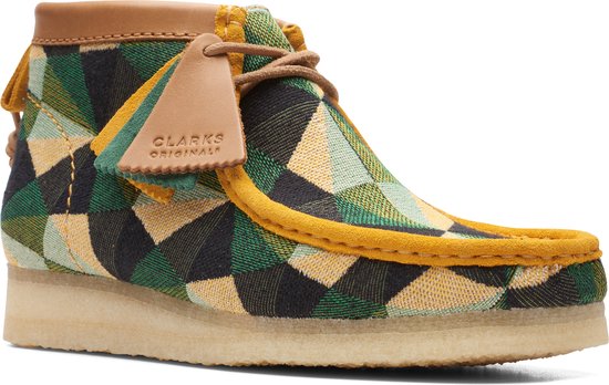 Clarks - Heren schoenen - Wallabee Boot - G - Multicolour - maat 9,5 |  bol.com