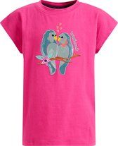 WE Fashion Meisjes T-shirt met embroidery