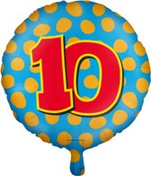 Happy foil balloons - 10 years