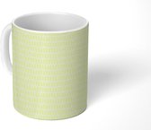 Mok - Koffiemok - Reptielen - Patronen - Pastel - Mokken - 350 ML - Beker - Koffiemokken - Theemok